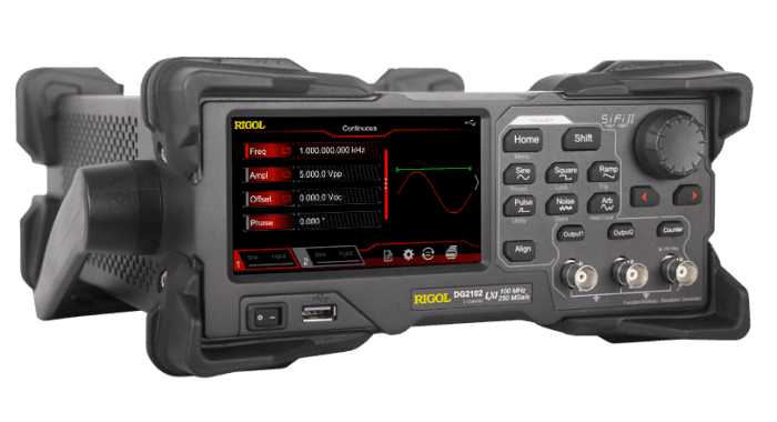 Rigol DG2052 Funktiogeneraattori/vapaan aaltomuodon generaattori 50MHz - Image 2