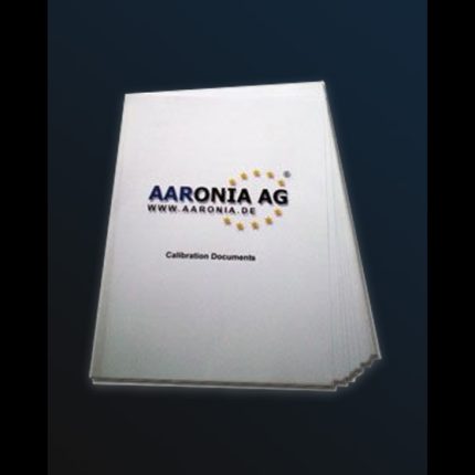 Aaronia Spectran V6 kalibrointitodistus