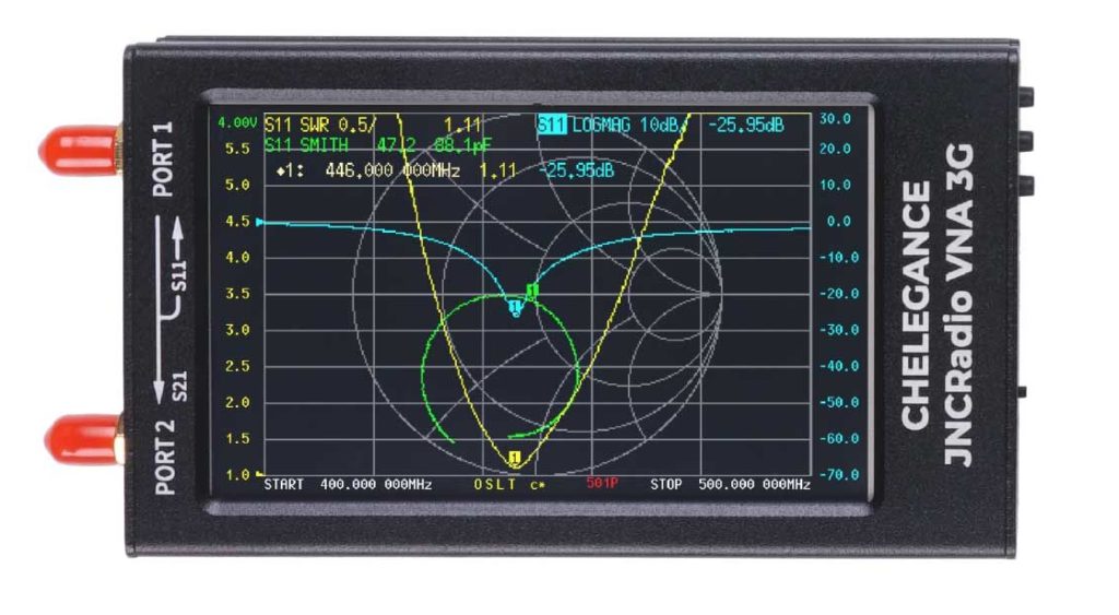 Chelegance JNCRADIO VNA 3G Vektoripiirianalysaattori