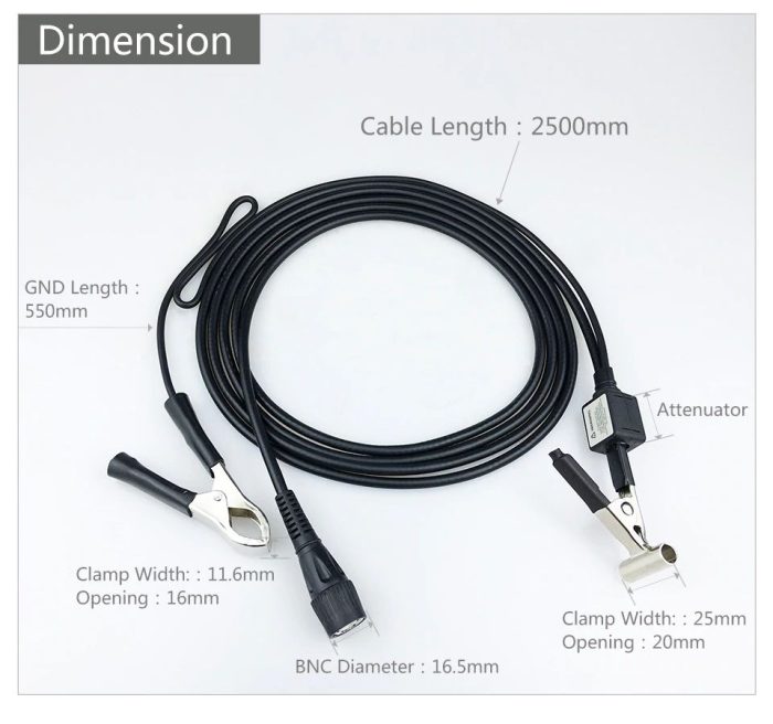 Micsig MS-A-008 Korkean jännitteen mittapää auton sytytyksen selvittämiseen - Image 2