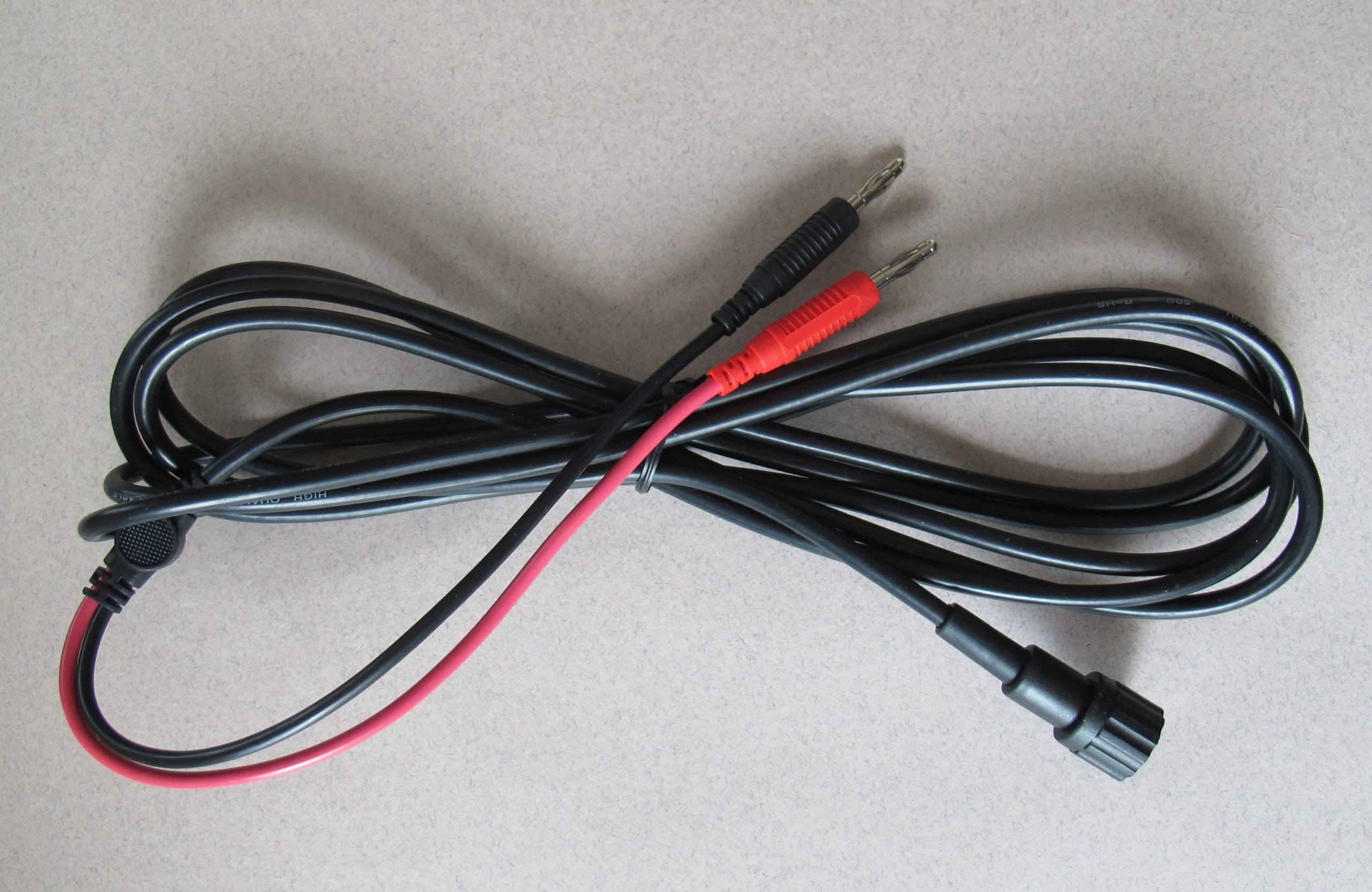 Micsig MS-A-001-3m Mittajohto suojattu BNC-banaaniliitin 3m