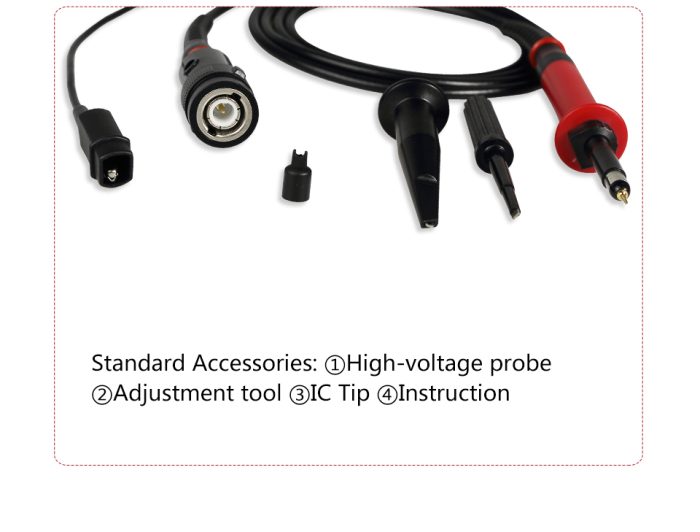 Micsig T3100 Korkean jännitteen passiivinen mittapää 100MHz 100:1 2kV - Image 4