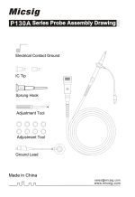 Micsig P130A Passiivinen BNC-mittapää 100MHz 10:1 600V - Image 4