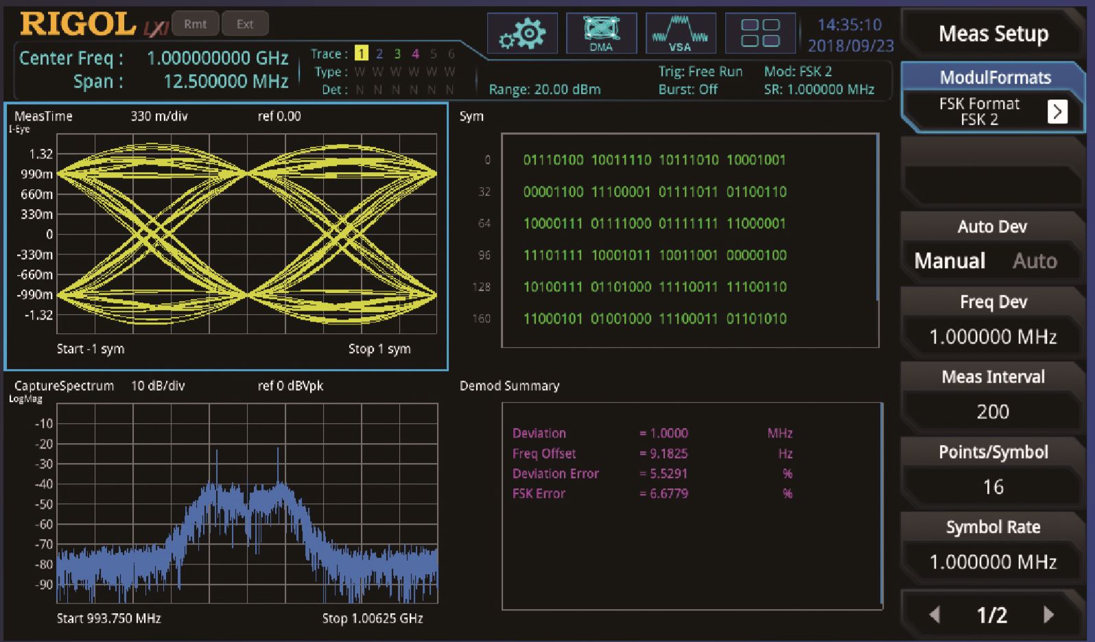 Rigol RSA5000-VSA Vector Signal Analysis -lisenssi