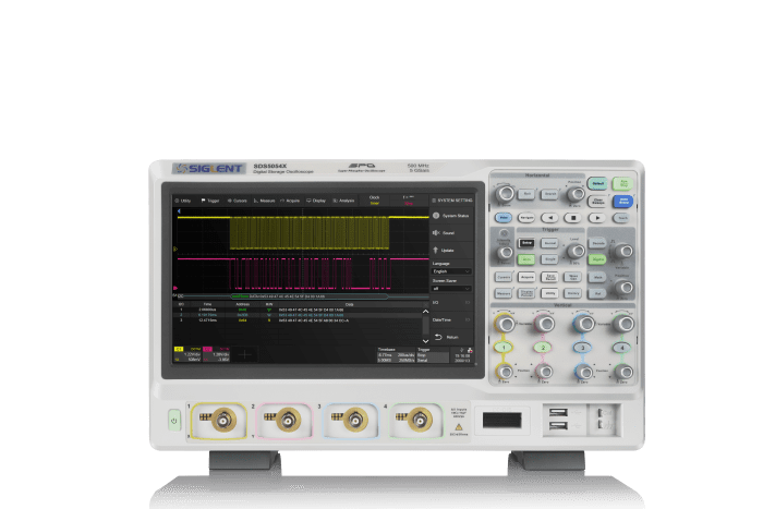 Siglent SDS5054X Digitaalinen oskilloskooppi 500MHz - Image 3