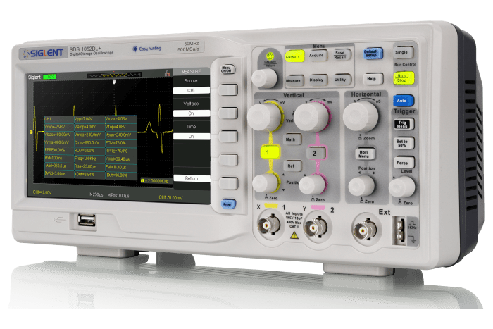 Siglent SDS1052DL+ Digitaalinen oskilloskooppi - Image 2