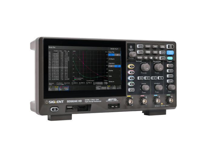 Siglent SDS814X HD Digitaalinen oskilloskooppi 100MHz - Image 2
