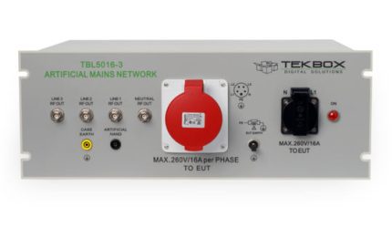 Tekbox TBL5016-3 - 50uH 16A Line Impedance Stabilisation Network LISN CISPR 16