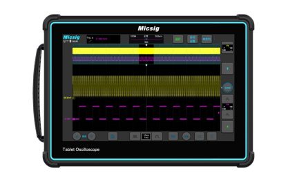Micsig TO1004 100MHz Kannettava oskilloskooppi akulla