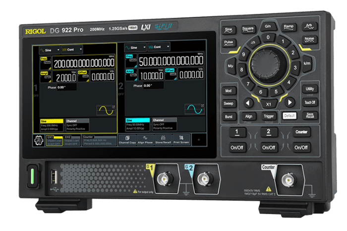Rigol DG902 Pro Funktiogeneraattori/vapaan aaltomuodon generaattori 70MHz - Image 3