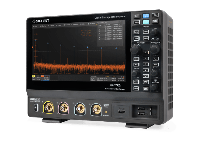 Siglent SDS1104X HD Digitaalinen oskilloskooppi - Image 3