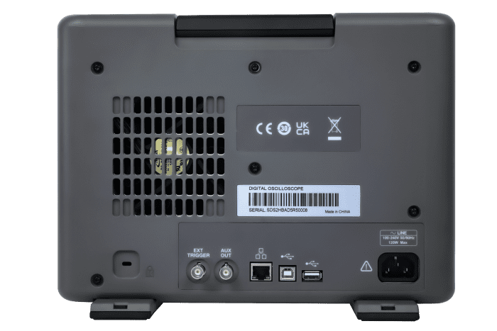Siglent SDS1104X HD Digitaalinen oskilloskooppi - Image 4