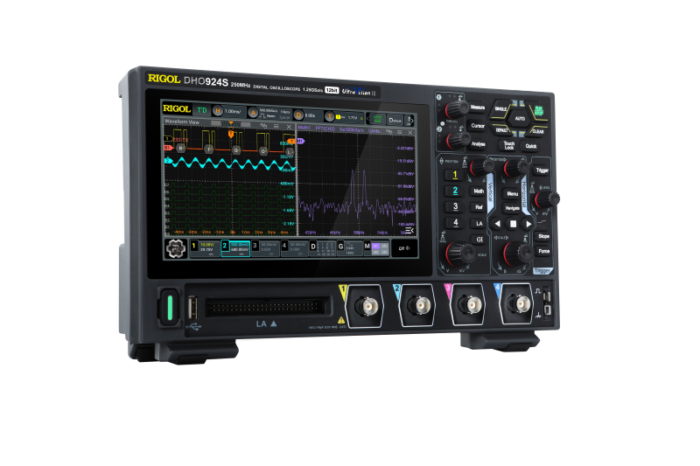 Rigol DHO924S Kannettava digitaalinen oskilloskooppi 250MHz - Image 2