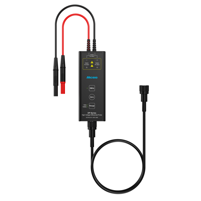 Micsig DP700 Korkean jännitteen differentiaalimittapää 100MHz, 700V (max.) - Image 4
