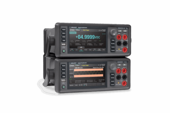 Siglent SDM4055A-SC 5 1/2 -numeroinen, digitaalinen pöytäyleismittari skannerikortilla - Image 5