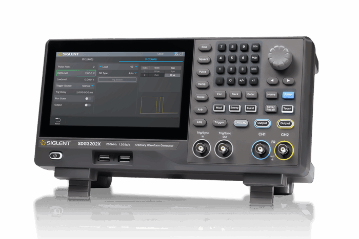 Siglent SDG3202X Funktio-/vapaan aaltomuodon generaattori 200MHz - Image 3