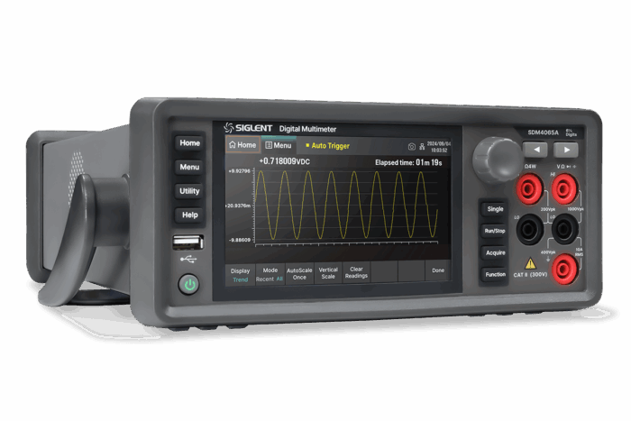 Siglent SDM4065A 6½-numeroinen, digitaalinen pöytäyleismittari - Image 2