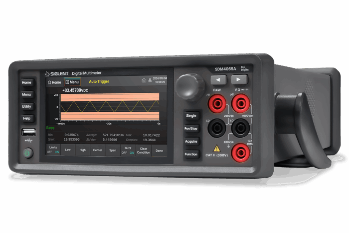 Siglent SDM4065A 6½-numeroinen, digitaalinen pöytäyleismittari - Image 3