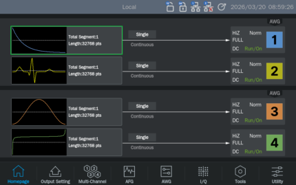 Siglent SDG8000-4GPTS